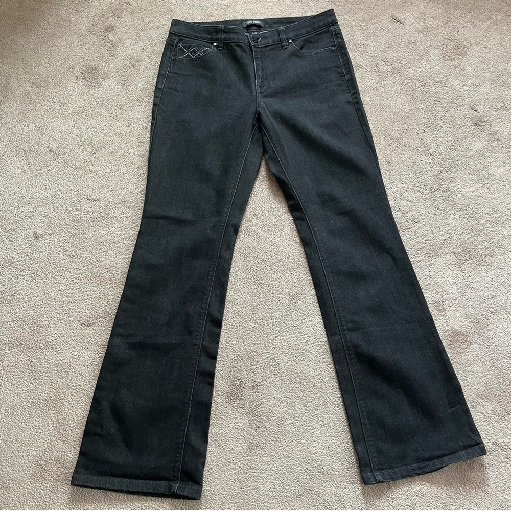 White House l Black Market Women’s Midrise Bootleg Jeans Size 10 Regular